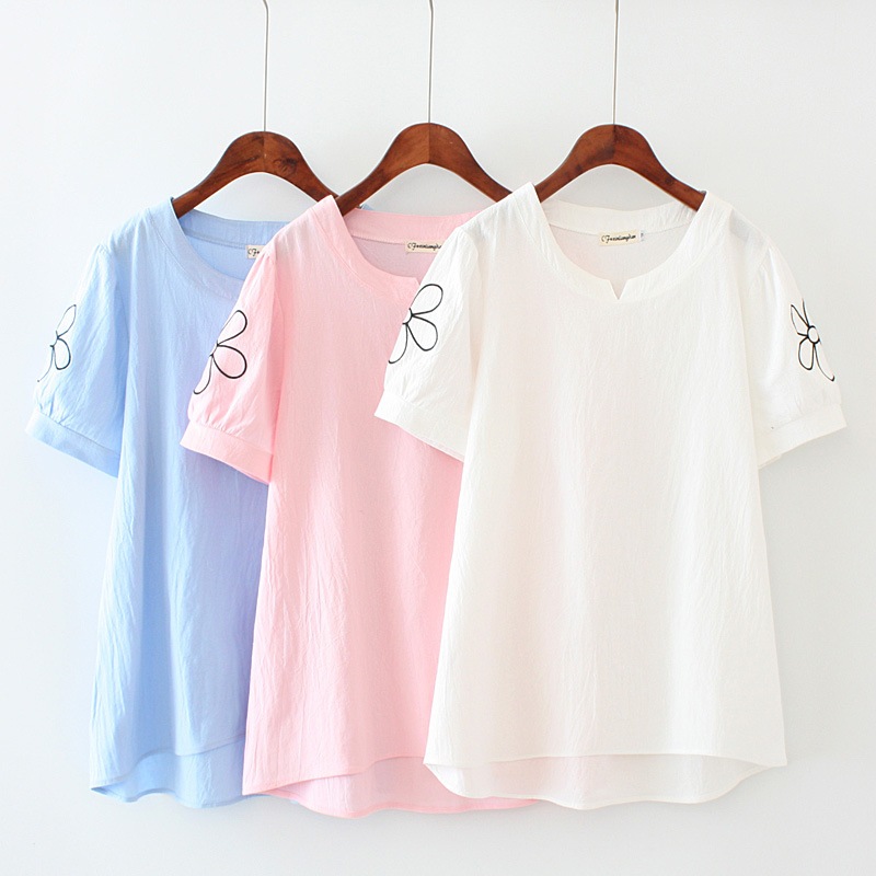 Tシャツ 韓国 半袖 レディーストップス 大きいサイズ 3l 4xl 5lブラウス カジュアル ゆっ