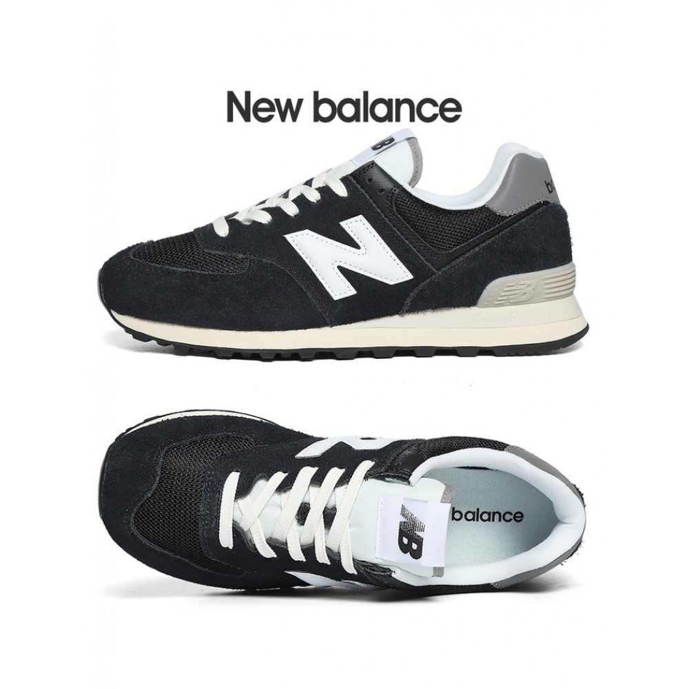 ニューバランス 574 ヘリテージランニングシューズブラック U574HSK