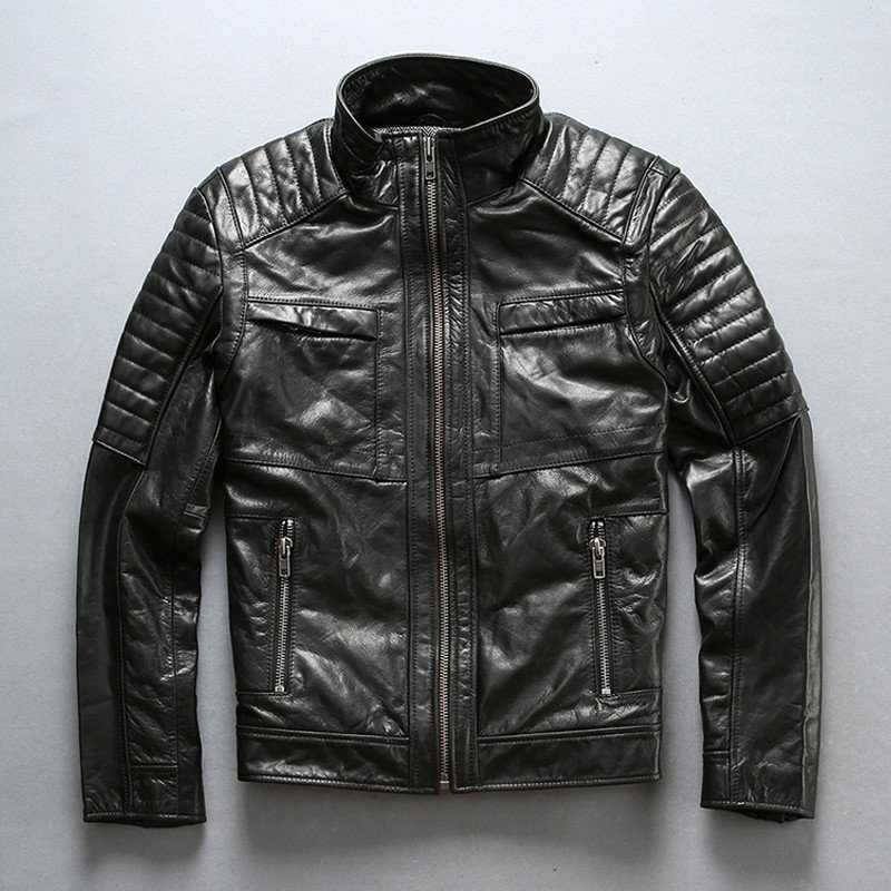 本革ジャケット バイク用レザージャケット メンズ 革ジャン 牛革 バイクジャケット バイクウェア ラ