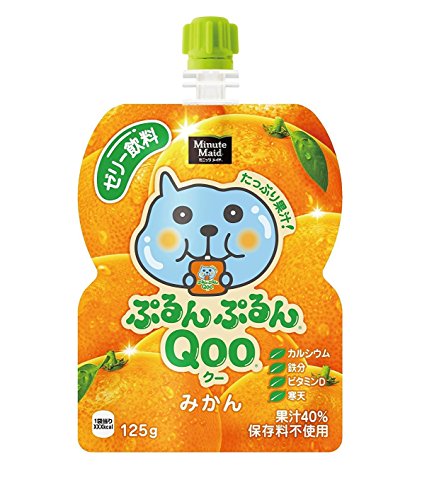 ミニッツ メイド Qoo ぷるんぷるんQoo みかん 125gパウチ30袋