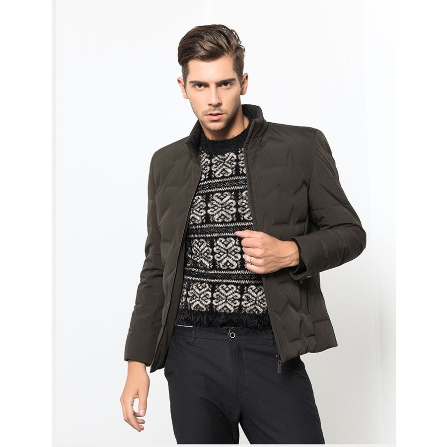 ダウンコート ダウンジャケット 冬用 メンズ 無地 アウター 暖かい 防風防寒 オシャレ 厚手 カッ