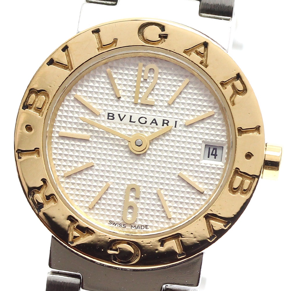 ブルガリ BVLGARI BB23SG ブルガリブルガリ K18YG/SS クォーツ レディース 箱・保証書付き_905482【中古】