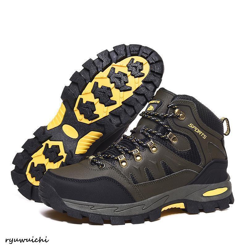 本日のプロモーション 期間限定オファー トレッキングシューズ 登山靴 大きいサイズ 防滑 メンズ 軽量 通気性 スニーカー トレッキング 黒 シューズ アウトドア 撥水 滑り止め 耐久性 クッション性