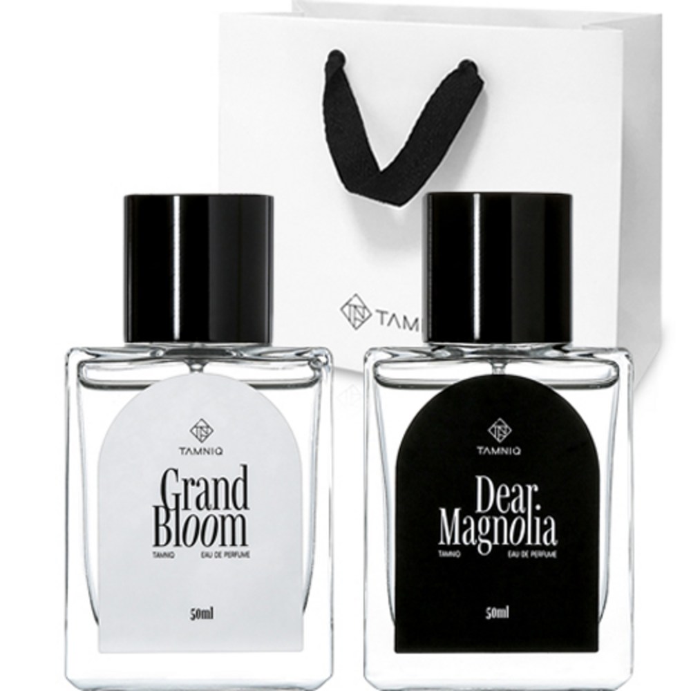 タンニクオードパルファムグランブルーム50ml+ディアマグノリア50ml+ショッピングバッグ