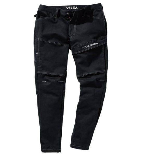 村上被服 HOOH ストレッチカーゴパンツ 3804 ブラック L（85）