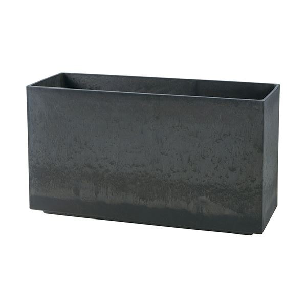 ラヴィーレ ポットカバー レクタングル 80型 ダークグレー 1個