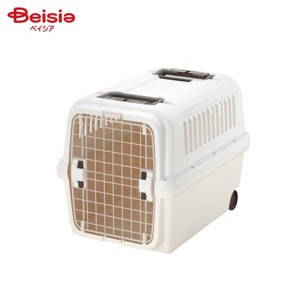リッチェル キャンピングキャリー L アイボリー ペット