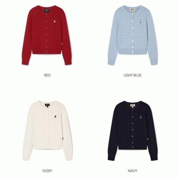 スティーブ ケーブル カーディガン / Steve Cable Cardigan_A WHCKG2211F