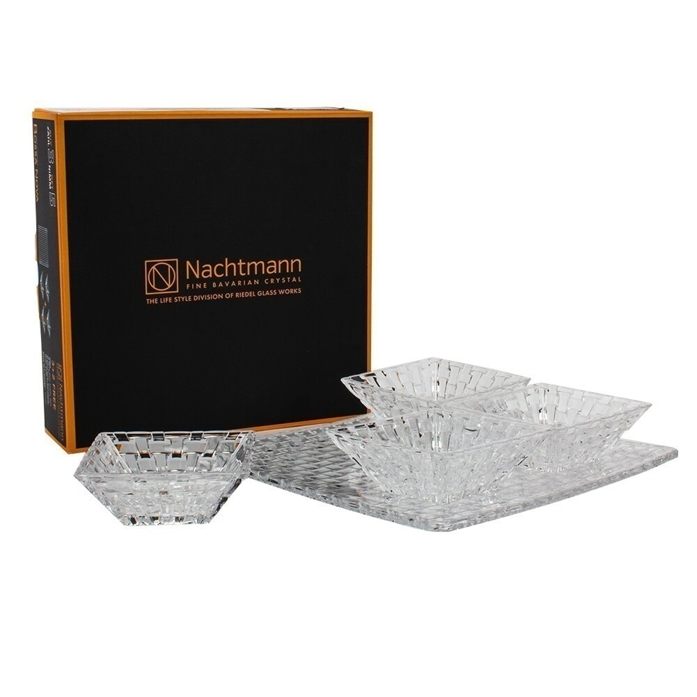 ボサノバ ボウル&プレート 5点セット スクエアプレート スクエアボウル 90023 皿 プレート