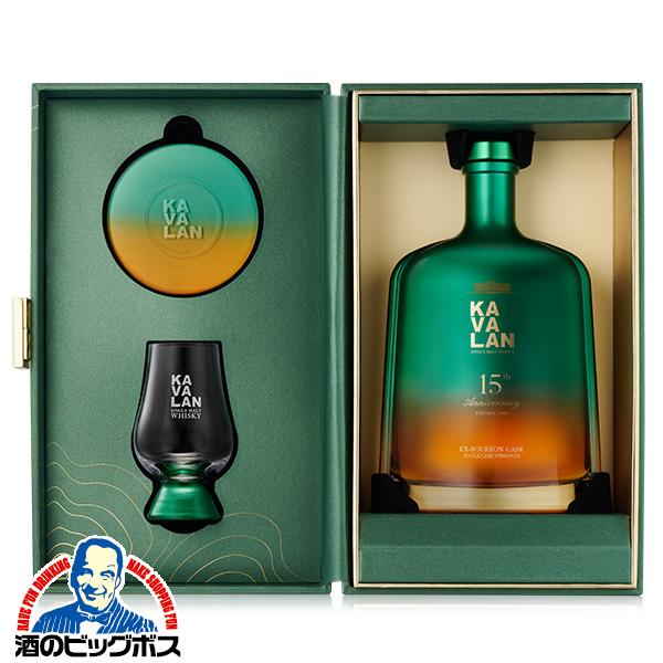 KAVALAN カバラン 台湾ウイスキー 15周年記念 カバラン エクスバーボン カスクストレングス 2009 750ml×1本『FSH』【本州のみ　送料無料】