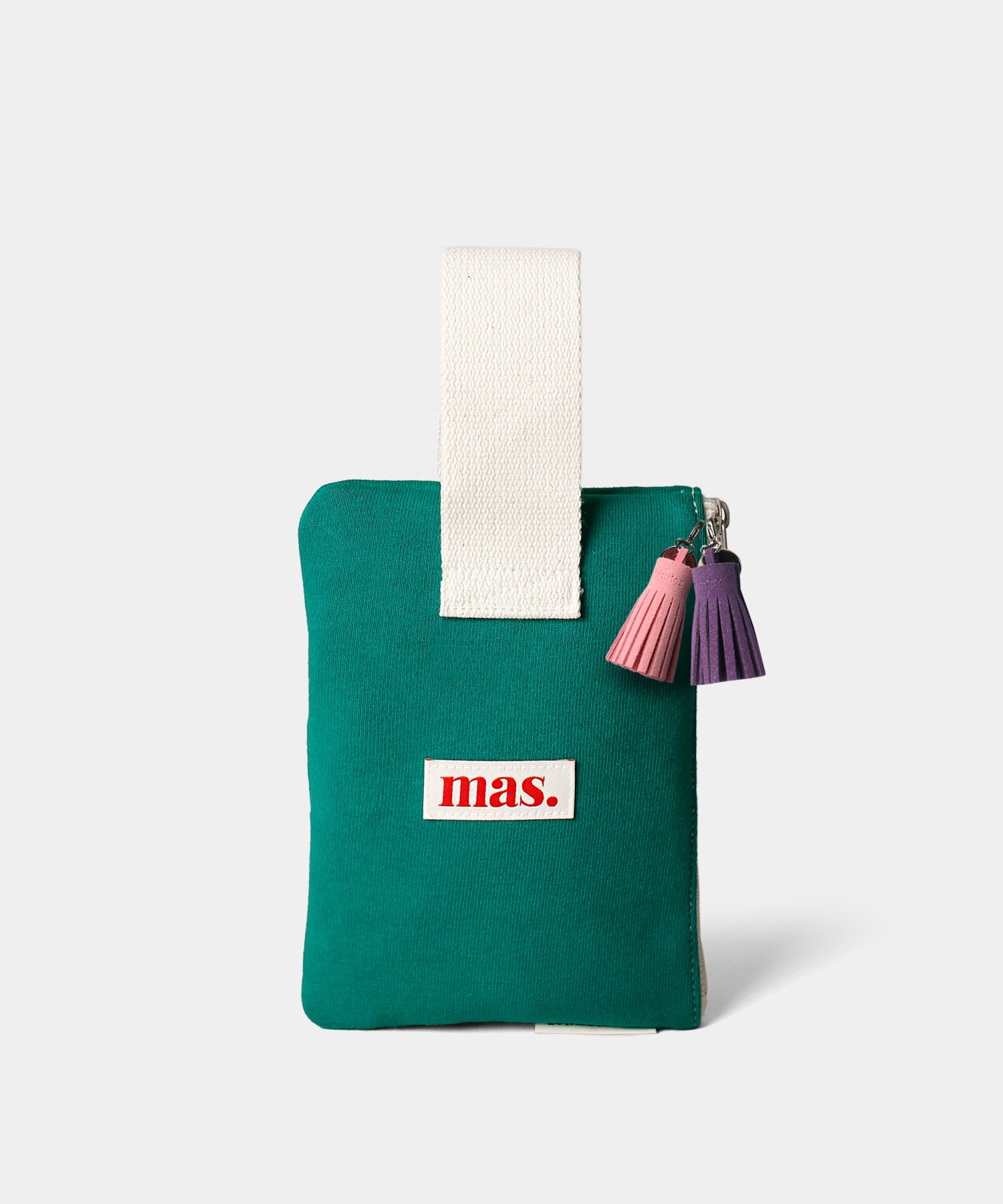 MASMARULEZ ストラップポーチ _ ヘビーウエストスウェットシャツグリーン