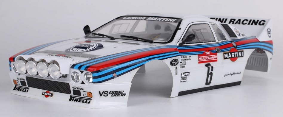 Killerbody 1/10 Lancia037 Rally Finished Body（塗装/デカール済ボディ）【48840】 ラジコンパーツ 48840 Lancia037 Rally ボディ