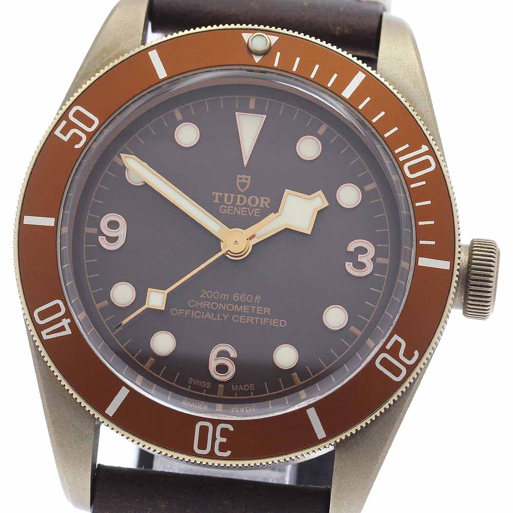 チュードル TUDOR 79250BM ヘリテージ ブラックベイ ブロンズ 自動巻き メンズ 美品 保証書付き_956092【中古】