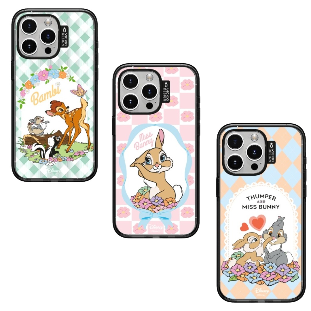 [vicxxo design] Disney Lovely Bambi iphone ケース iphone15 iphone14 iphone13 iphone12