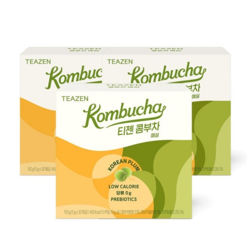 コンブチャ 梅 30スティック 3ボックス