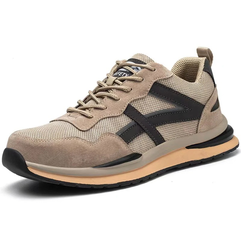 【1つ買うと10個無料】安全靴 メンズ 作業靴 スニーカー 通気性 メッシュ 抗菌防臭 熱中症対策 軽量 耐滑ソール 工事現場 耐衝撃 快適作業 おしゃれ ワークシューズ