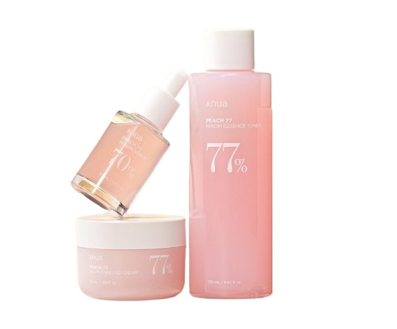 桃トーンアップオールインワンセット