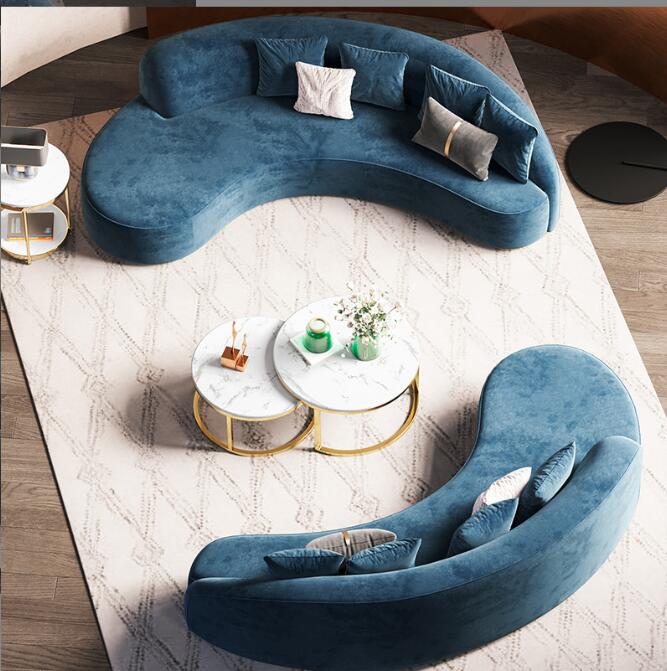 背もたれクッション　プレゼント　美容院ソファ　丸みを帯びたソファ北欧モダンレジャーチェアリビングルーム リビングソファ チェア個性的なソファーリクライニングチェア 畳ソファ家庭用レンタル 183,645円