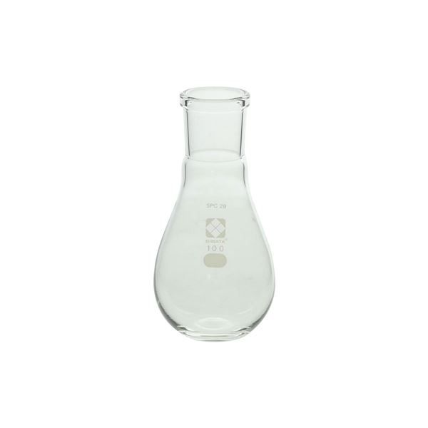 SPC平底なす形フラスコ 100mL (035120-29100)その他