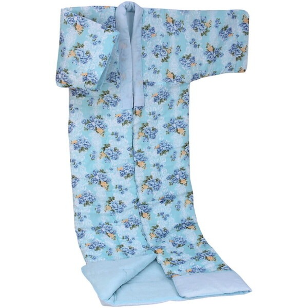 ファミリー・ライフ 綿100%柔らかガーゼかいまき ブルー(a3512120) メーカー直送 4,768円