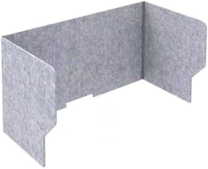 卓上パーテーション 三面 パネル フェルト 仕切り 固定具ありなし デスク用 ボード (固定具なし)