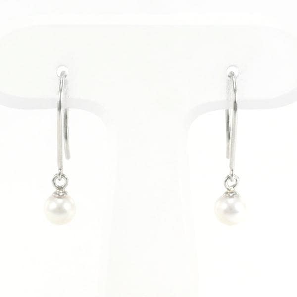PT900 プラチナ ピアス パール 総重量約0.8g ジュエリー 中古