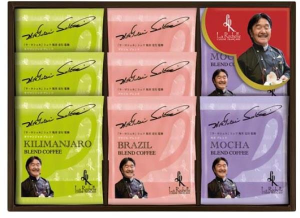 坂井宏行シェフ監修ドリップコーヒー詰合せ SKC-BO