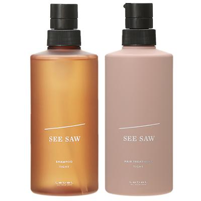 【セット】ルベル シーソー SEE/SAW T タイト 500mLセット (ヘア&スキャルプシャンプー + ヘアトリートメント 各500mL)