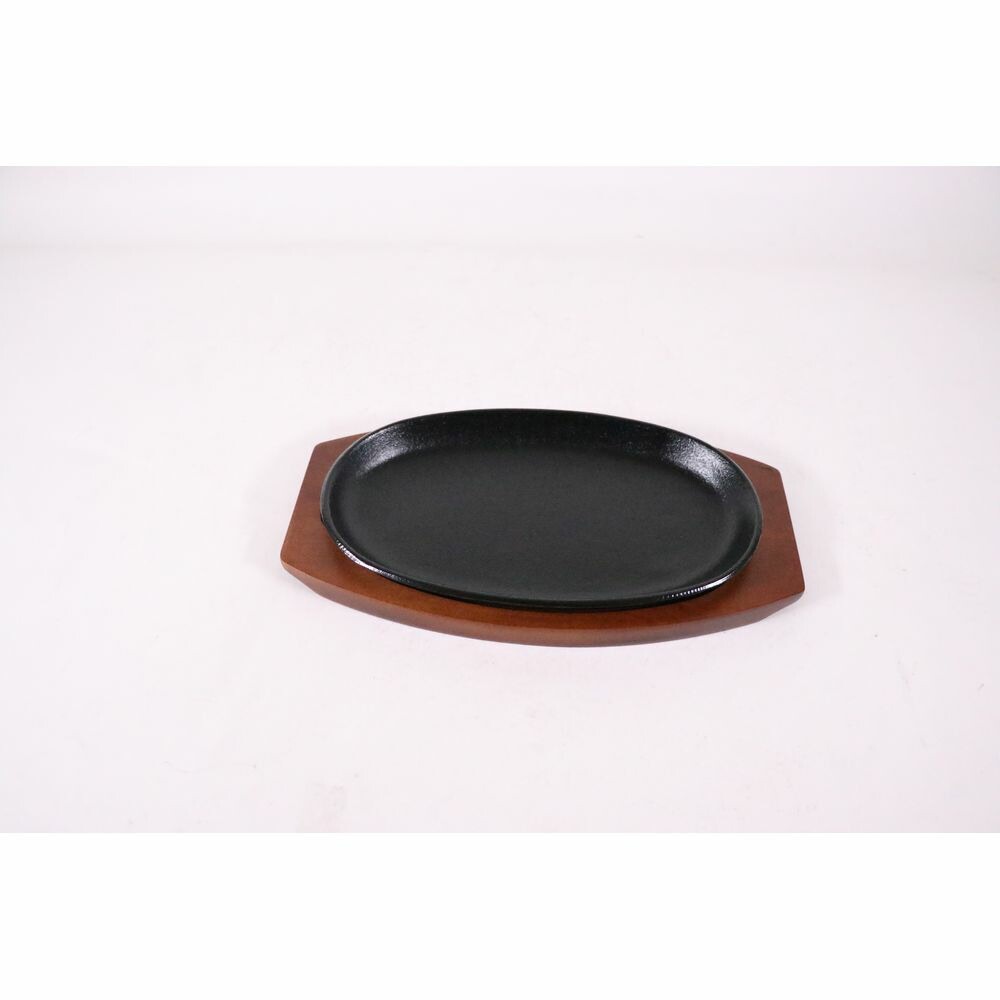 （まとめ買い）カンダ S ステーキ皿 小判型D 25cm [x3]