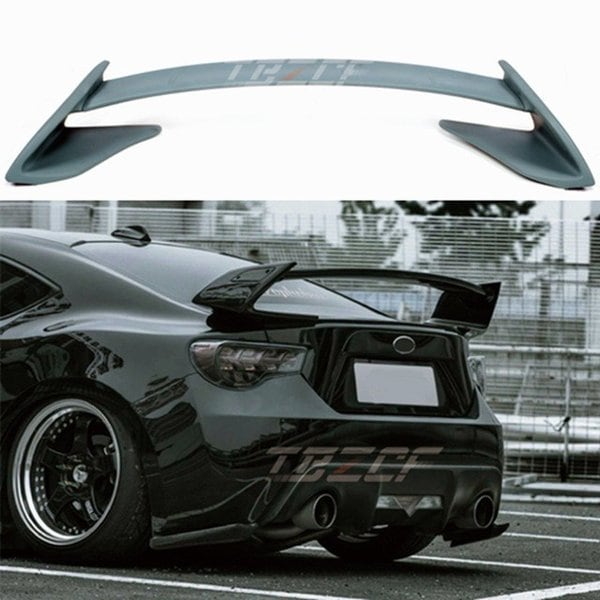 TOYOTA86 SUBARU BRZ未塗装 FRP リアスポイラー リアトランクスポイラー リアウイング