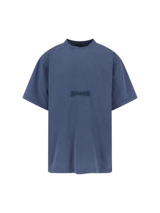 BALENCIAGA Men T-Shirts 850403 TTVO82061 White