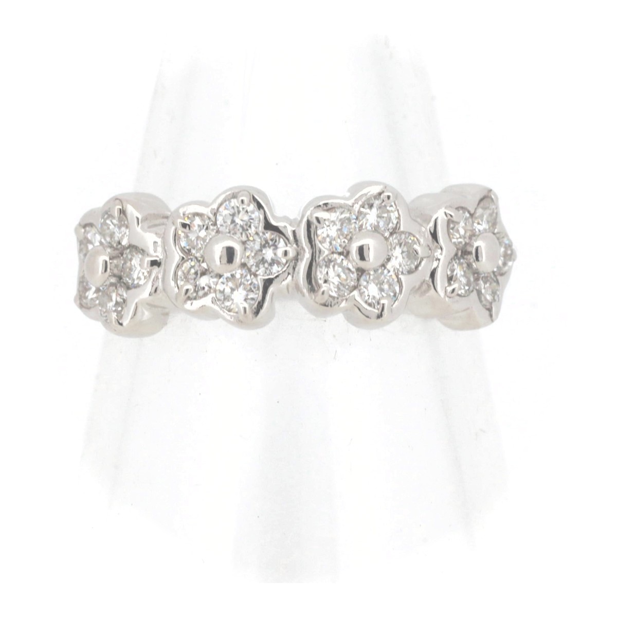 ポンテヴェキオ ダイヤモンド リング 指輪 0.46ct 8号 K18WG(18金 ホワイトゴールド) 質屋出品 46,200円