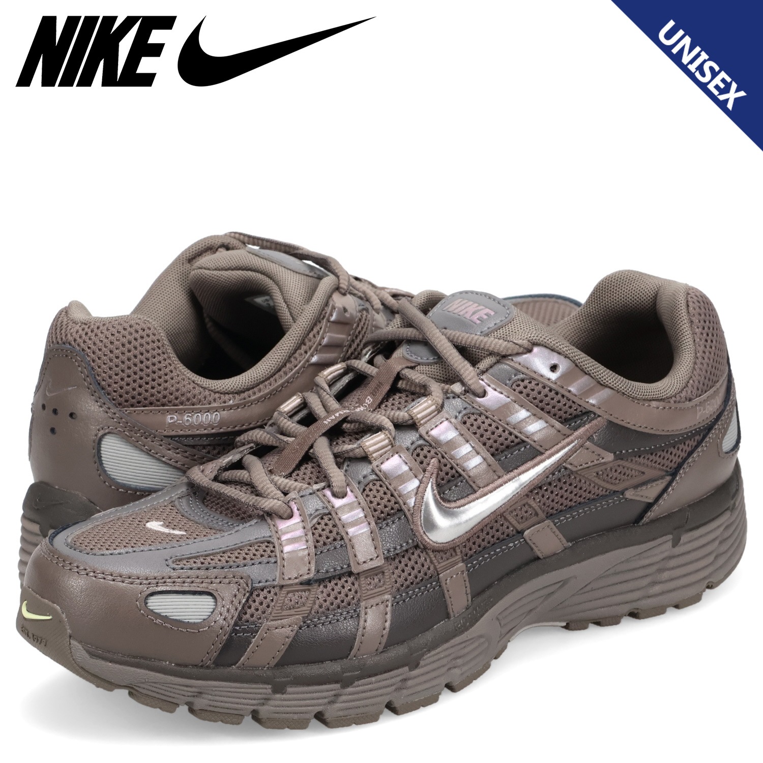 スニーカー メンズ レディース P-6000 ベージュ CD6404-202