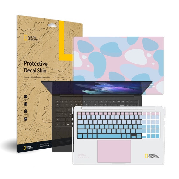 Samsung Galaxy Book Pro NT951XDB ナショナルジオグラフィック 外部保護フィルム デカールスキン
