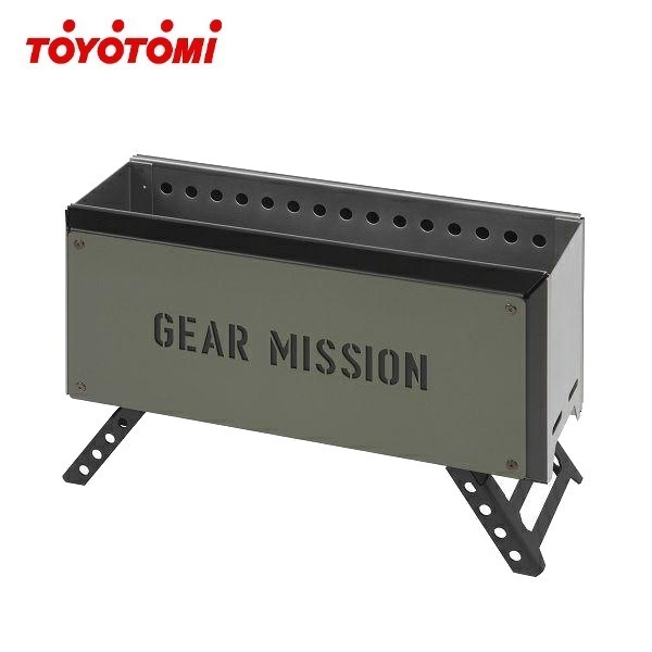 トヨトミ 焚き火台 キャンプ アウトドア GEAR MISSION BF-GM1 オリーブグリーン TOYOTOMI