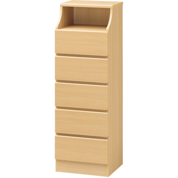 白井産業 CSC-1344H NA 組立簡単チェスト チェスカ ナチュラル メーカー直送 16,695円