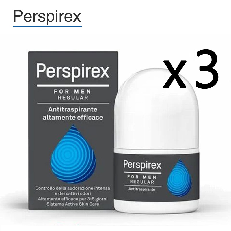Perspirex For Men パースピレックス メン レギュラー 20mlx3