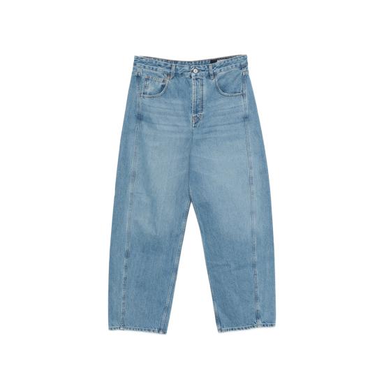 JACQUEMUS Men Denim Pants PAM00053 AD00038 33C BLUE