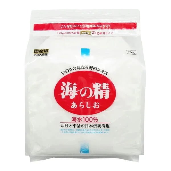 海の精 あらしお(赤) 3kg