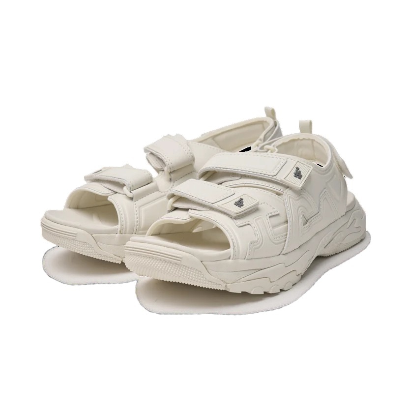 厚底サンダ チャンキー ランナ LAドジャース 白 Chunky Runner