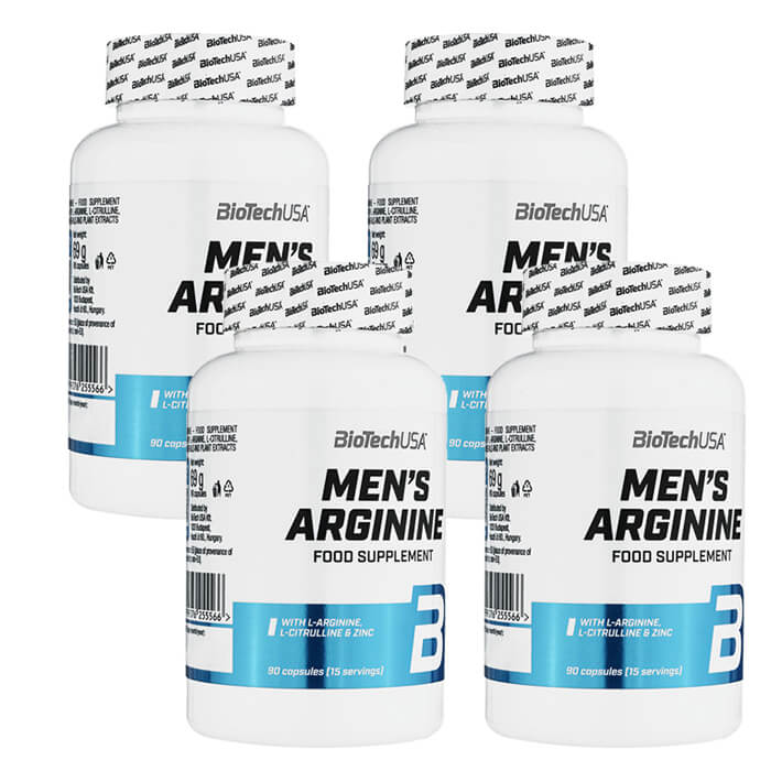 【男性用】 メンズアルギニン 90錠 4本 Arginine 海外発送 国際郵便発送 9,225円
