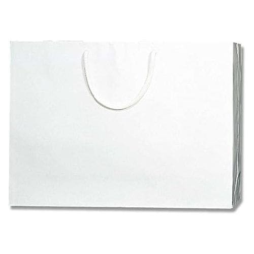 （まとめ買い）シモジマ HEIKO 手提げ紙袋 ブライトバッグ Y2 白 10枚 幅450xマチ120x高330mm 006138123 [x3セット]