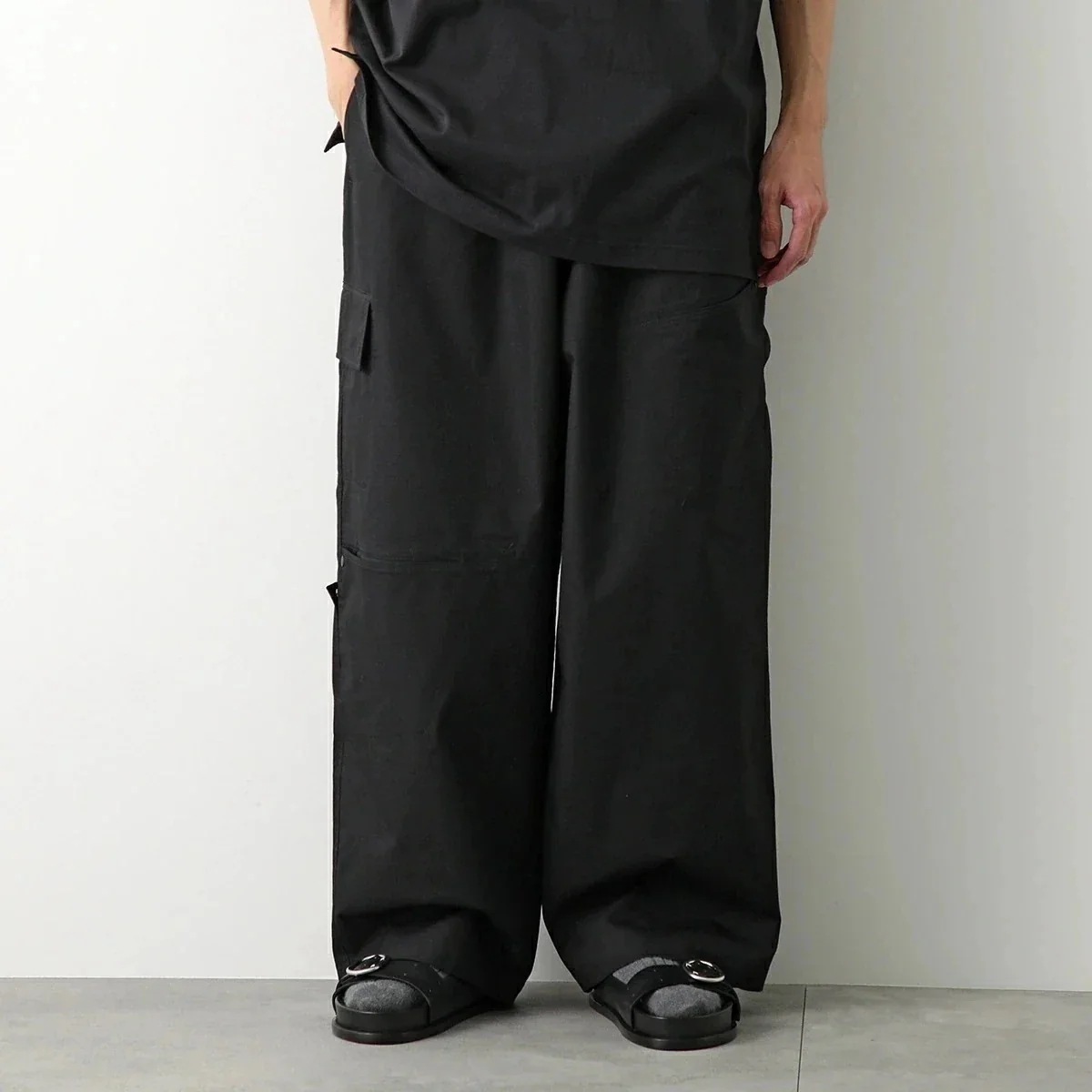 Y-3 ワイスリー カーゴパンツ M VENT CARGO PN JI7086 メンズ M ベンテッド カーゴ パンツ ロゴ BLACK