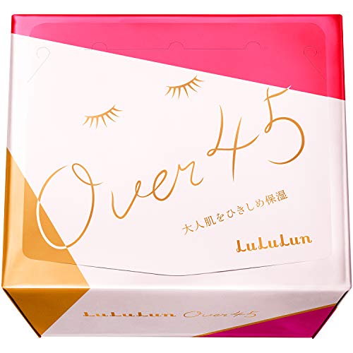 フェイスマスク ルルルン Over45 カメリアピンク 32枚入り(保湿タイプ)
