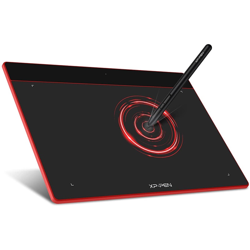 ペンタブ DecoFun L 10x6型 Chrome/Android対応 4色選択 4,698円