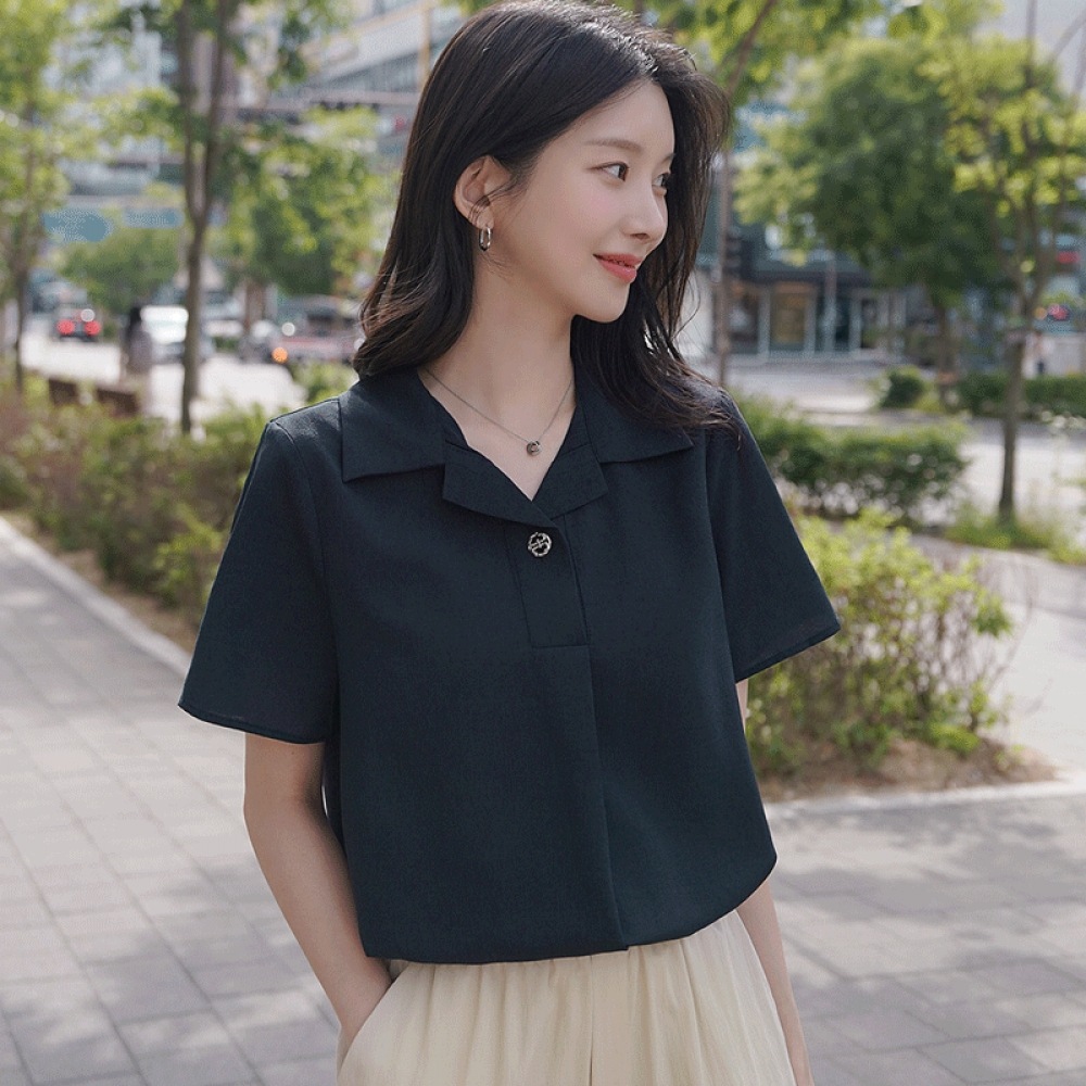 クリック＆ファニー レンデュール カラーブラウス 7,072円