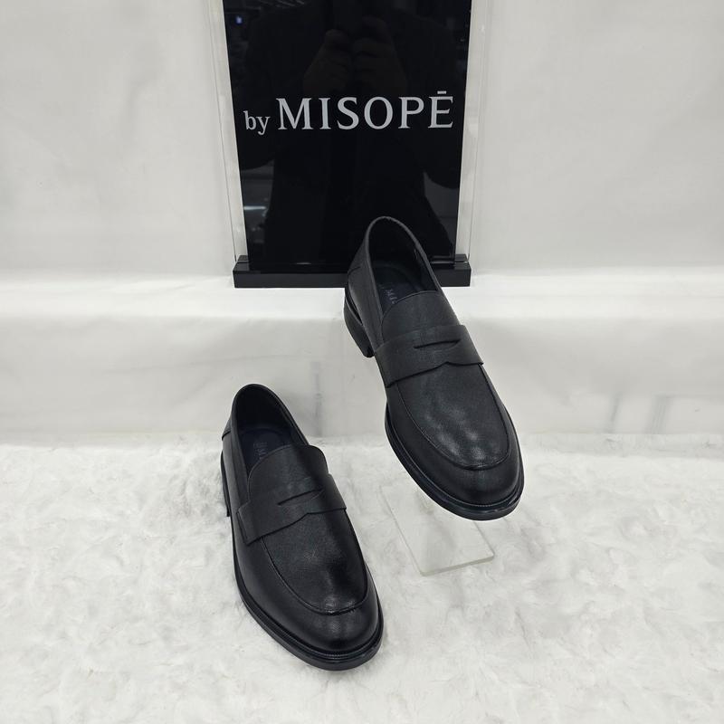 By 男性モダンペニーローファー 122HT239FF003 BLACK 2 JJ