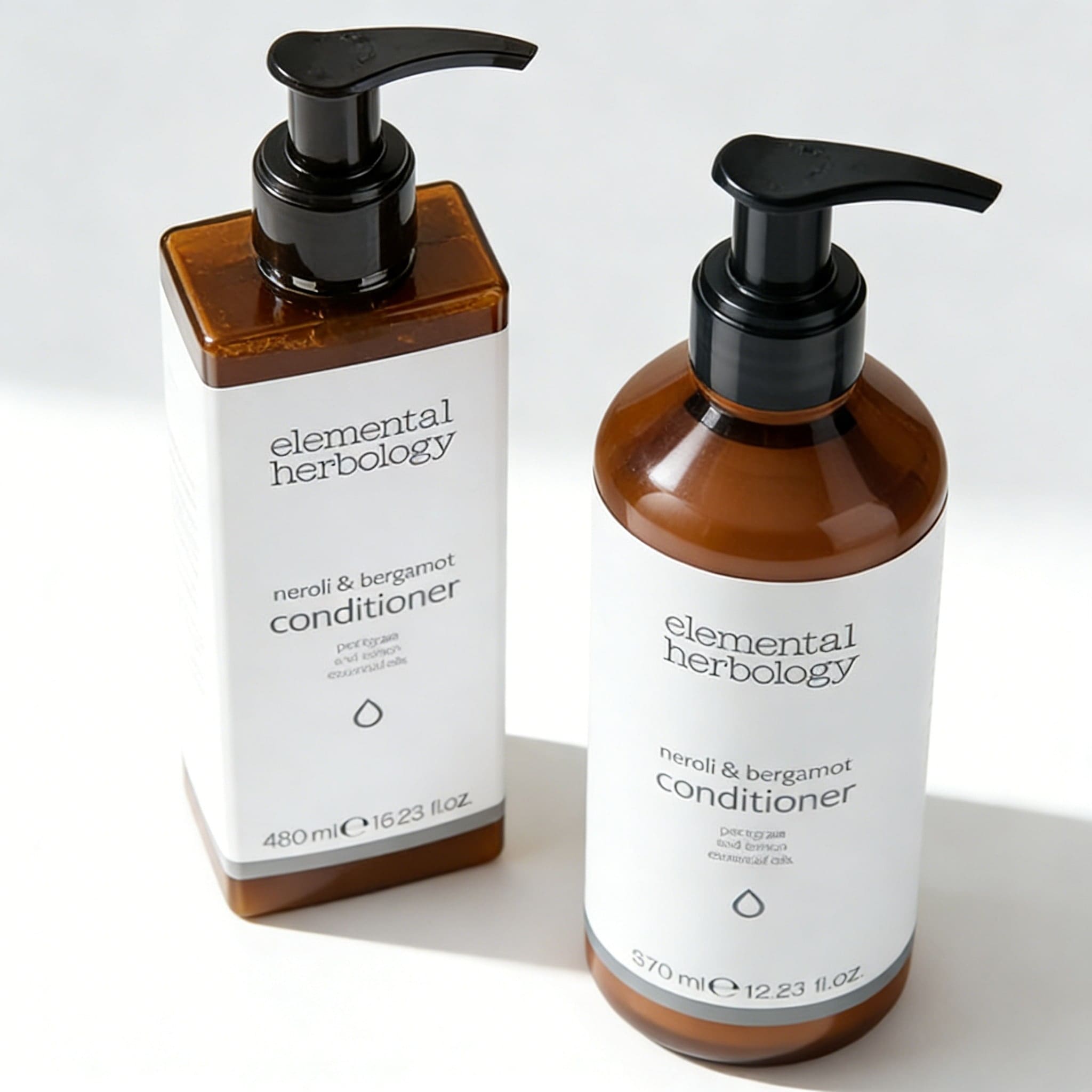 elemental herbology(特別贈呈期間+370ml)ネロリ アンド ベルガモットコンディショナー 480ml
