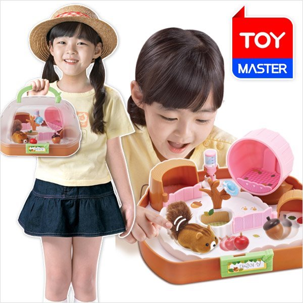 ころころ リスの家/ ベビーペット リスを育てる