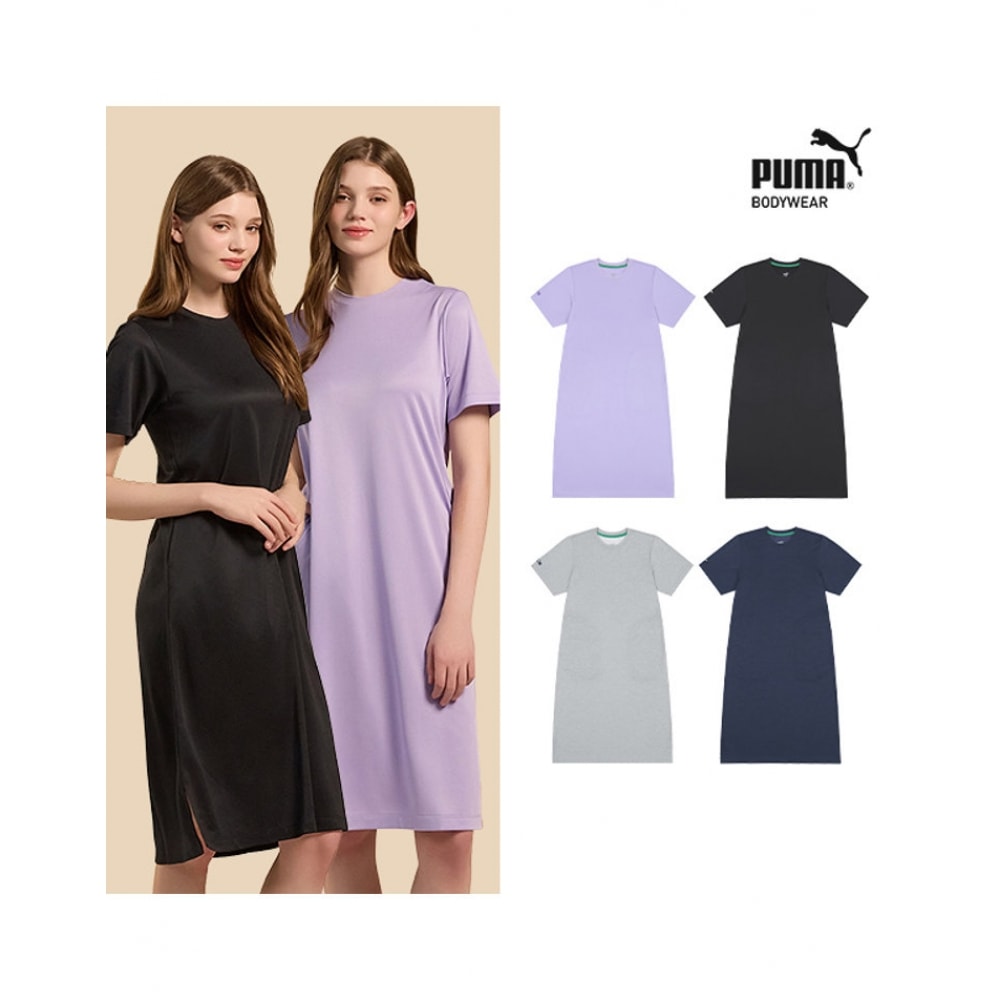 プーマ レディース ポケット ロングワンピース 4点セット